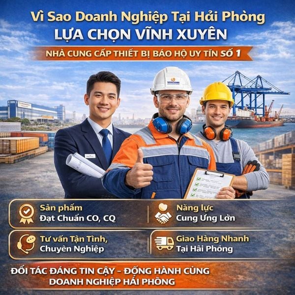 Vĩnh Xuyên - Nhà cung cấp thiết bị bảo hộ uy tín số 1 Hải Phòng