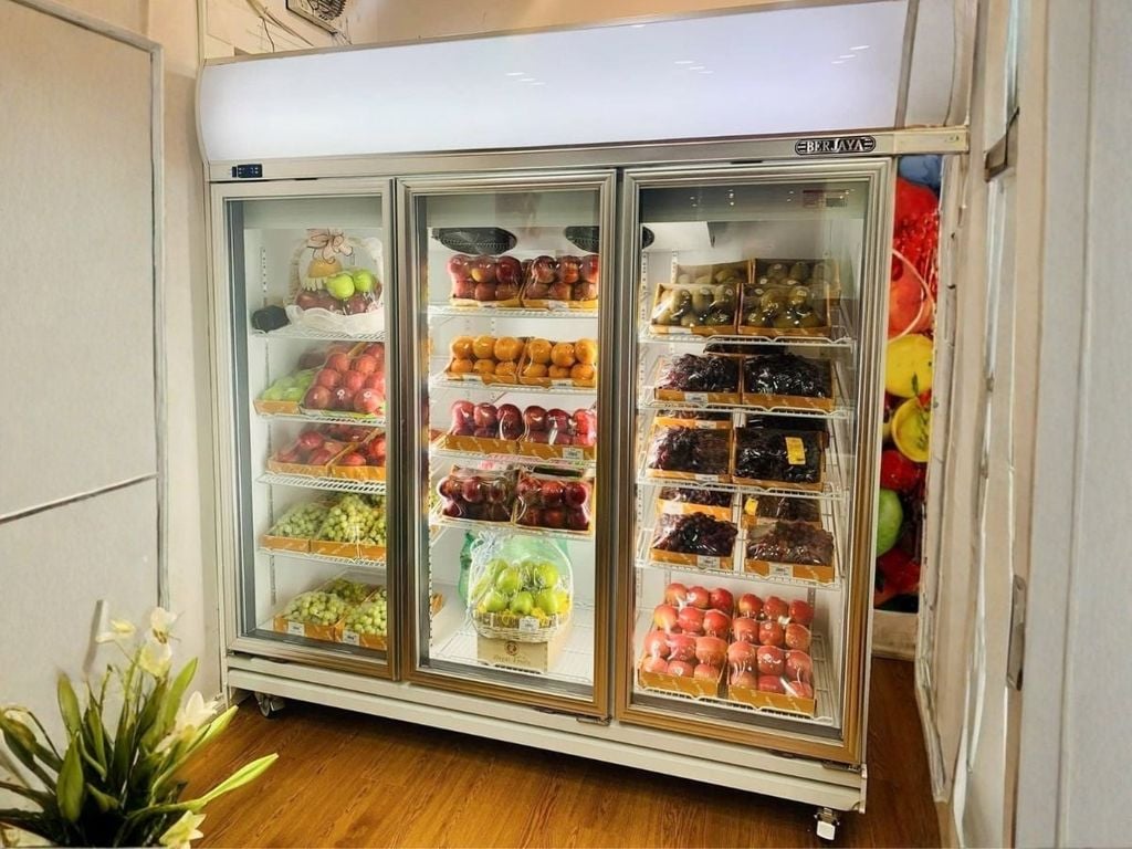 tủ lạnh 3 cánh kính