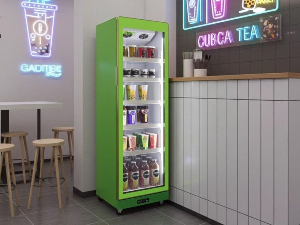 tủ lạnh cánh kính 1 cánh