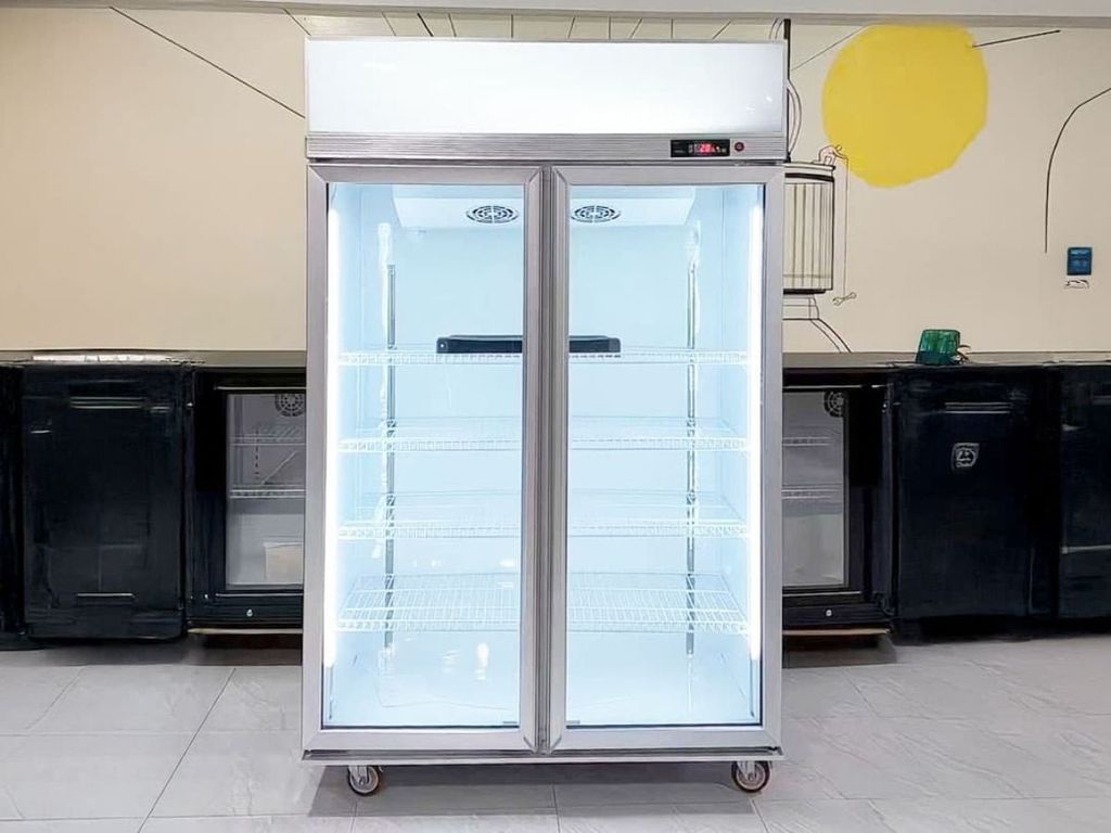 tủ lạnh cánh kính 2 cánh