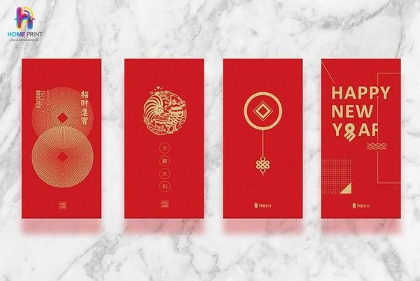 Xưởng in lì xì số lượng ít giá rẻ- HomePrint