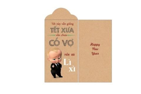 Lì Xì Giấy Kraft