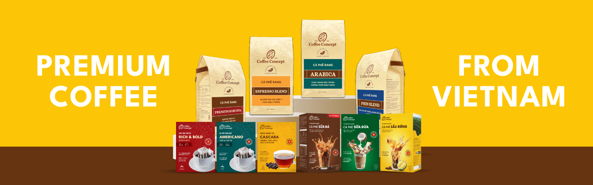 Coffee Concept – Đồng Hành Cùng Xưởng Rang Bền Vững