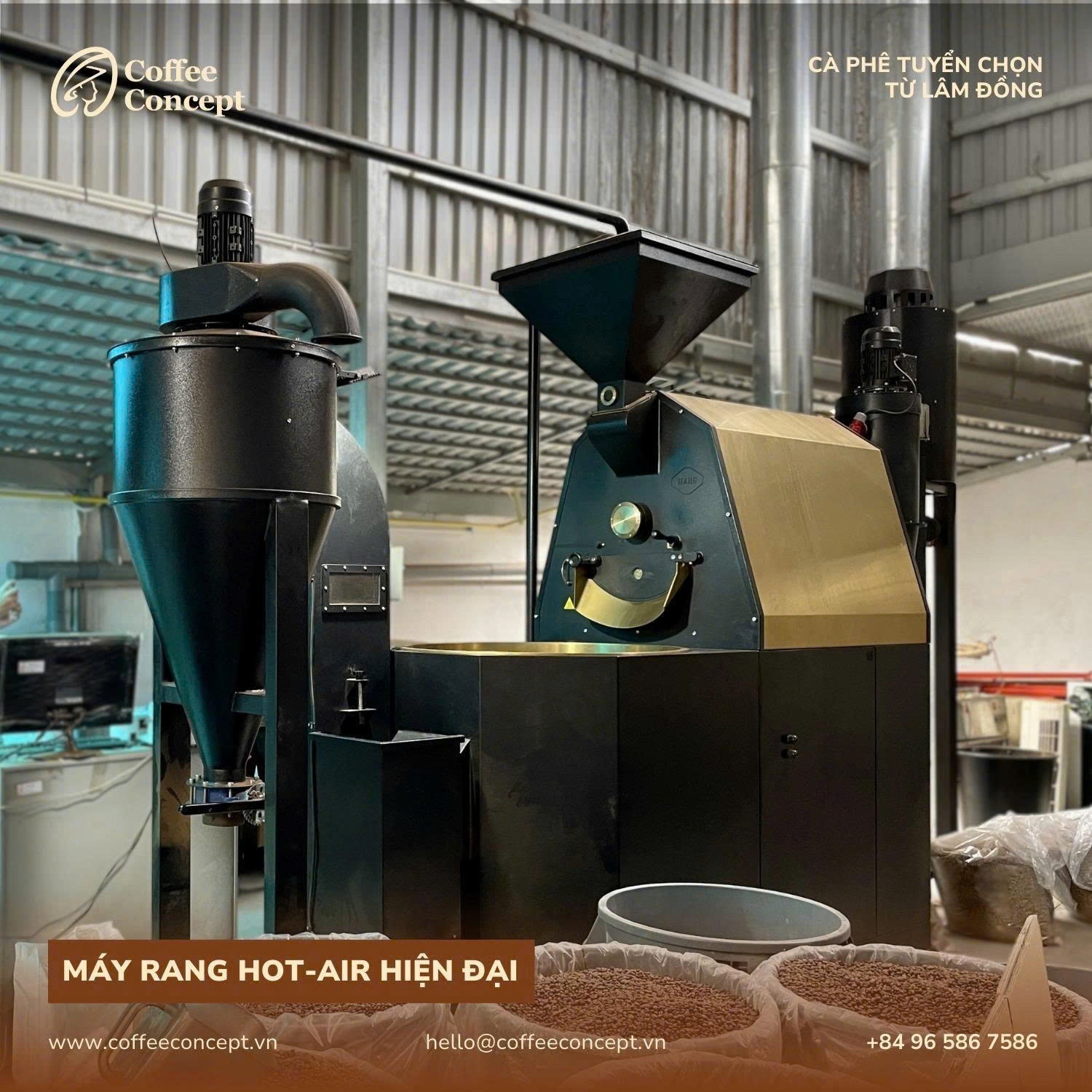 Coffee Concept – Đối tác OEM đồng hành cùng thương hiệu cà phê mới