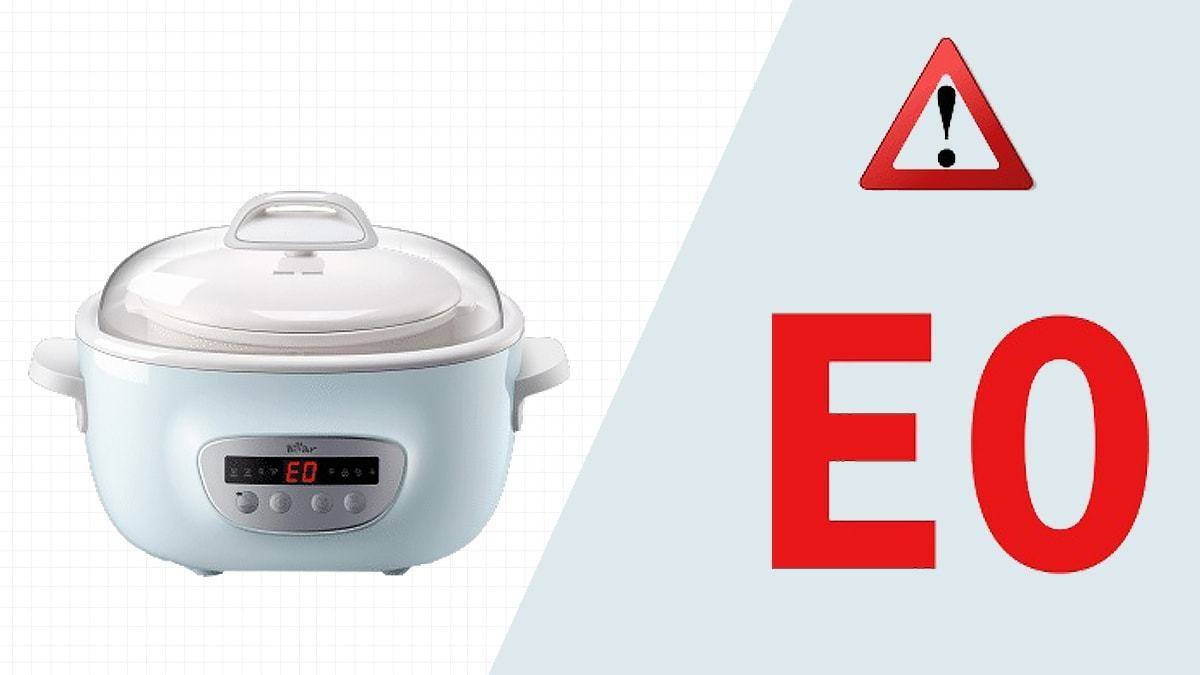Nồi Nấu Chậm Bear Báo Lỗi E0