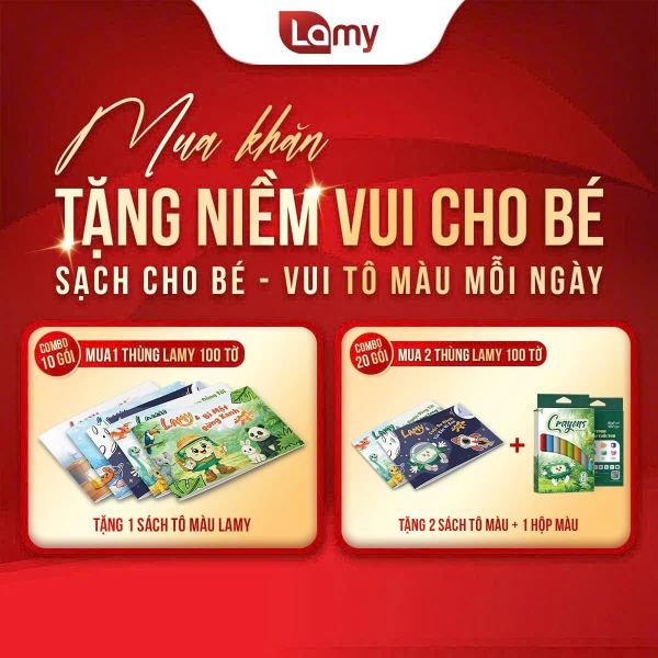 Mua khăn ướt Lamy tặng quà xinh cho bé - Lamy Việt Nam