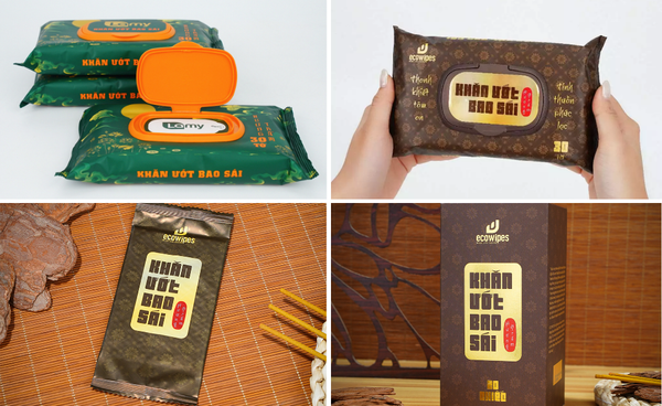 Nhà máy chuyên gia công khăn ướt bao sái và khăn ướt chức năng theo yêu cầu tại TpHCM - EcoWipes Việt Nam