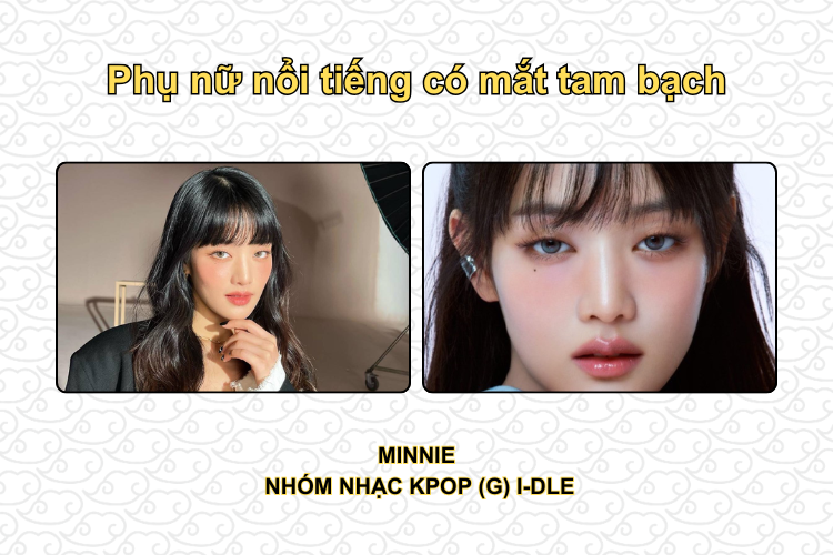 Những người phụ nữ nổi tiếng có mắt tam bạch 4