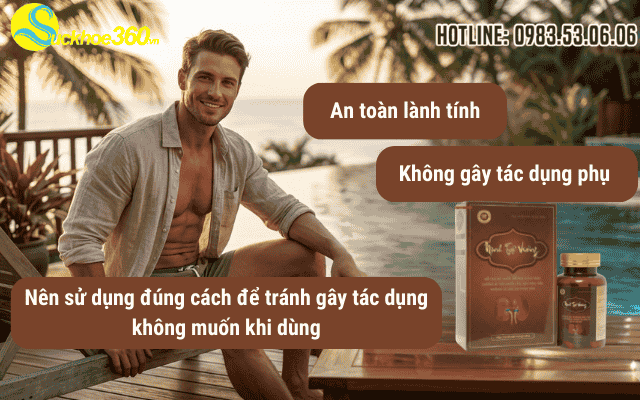 Bổ thận Minh Tuệ Vương có tác dụng phụ không?