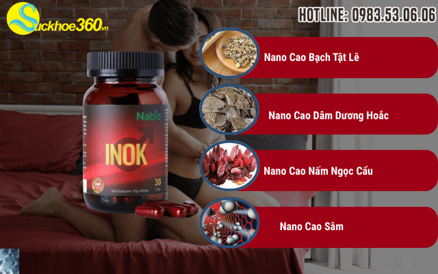 Thành phần của viên uống Inok gồm những gì?