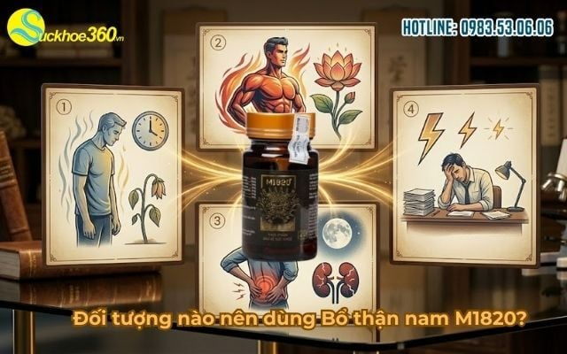 Đối tượng nào nên dùng Bổ thận nam M1820?