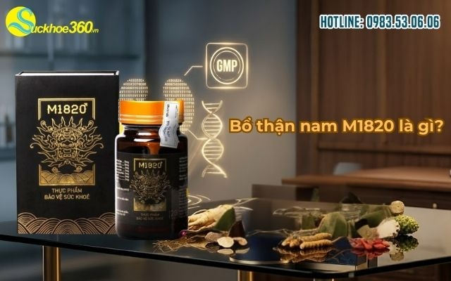 Bổ thận nam M1820 là gì?