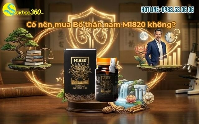 Có nên mua Bổ thận nam M1820 không?