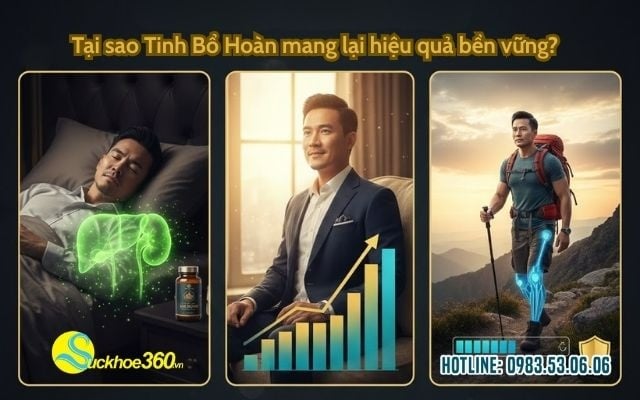 Tại sao Tinh Bổ Hoàn mang lại hiệu quả bền vững?