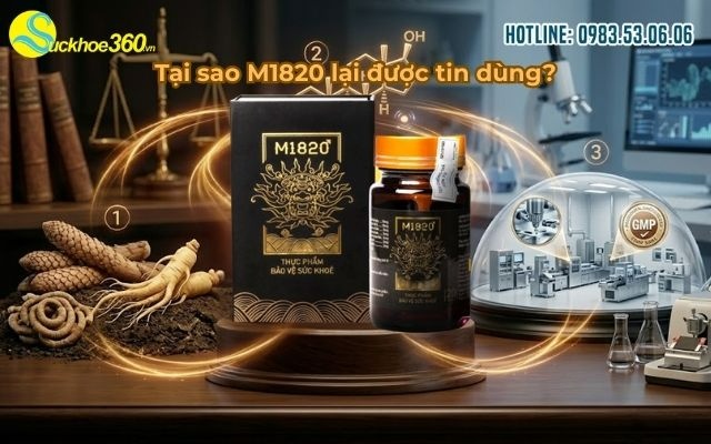 Tại sao M1820 lại được tin dùng?