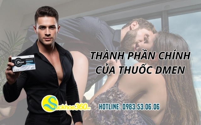 Thành phần chính của thuốc Dmen