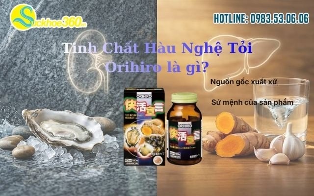 Tinh Chất Hàu Nghệ Tỏi Orihiro là gì?
