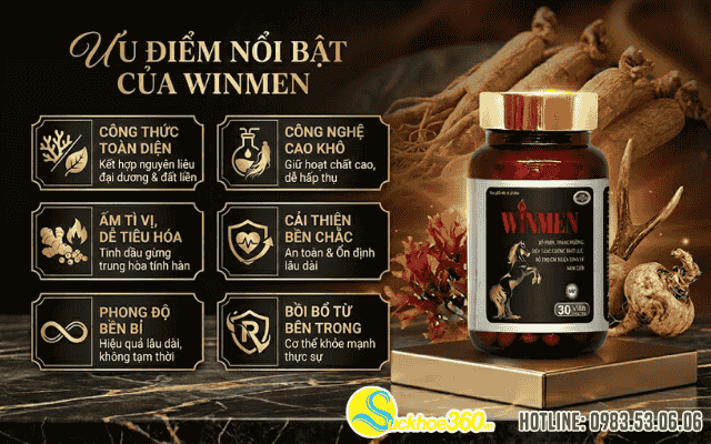 Phân tích ưu điểm nổi bật của Winmen so với các sản phẩm cùng loại
