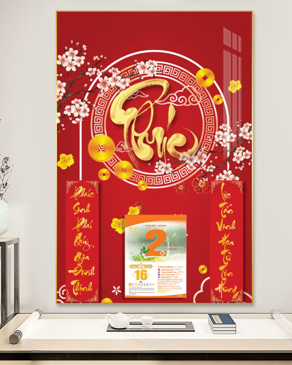 Tặng lịch Tết cho đối tác là cách để chúc mừng họ có một năm mới an khang