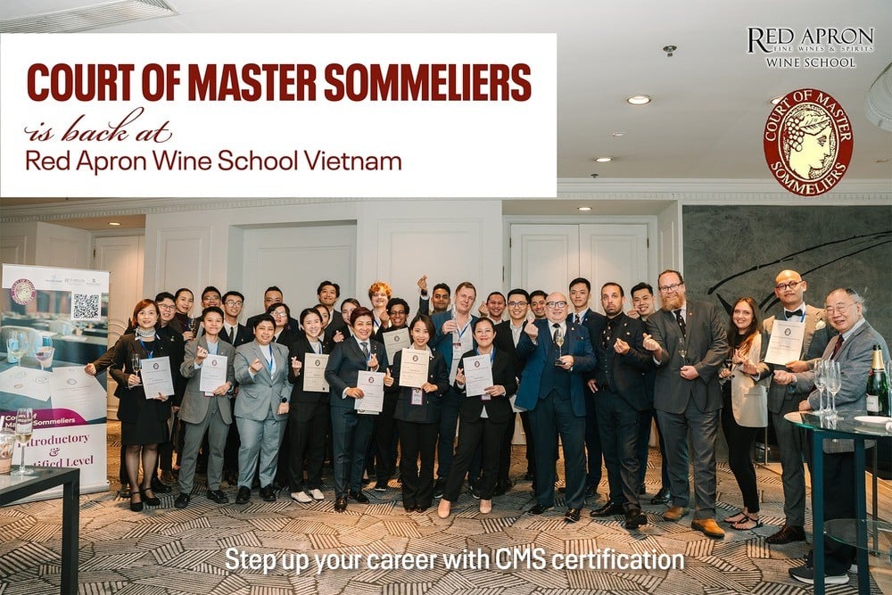 Professional sommelier working in a luxury hotel or fine dining restaurant after certification