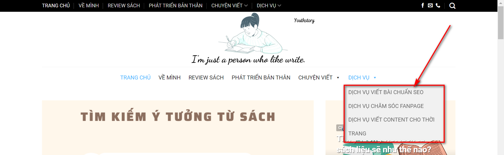 Kiếm tiền từ dịch vụ