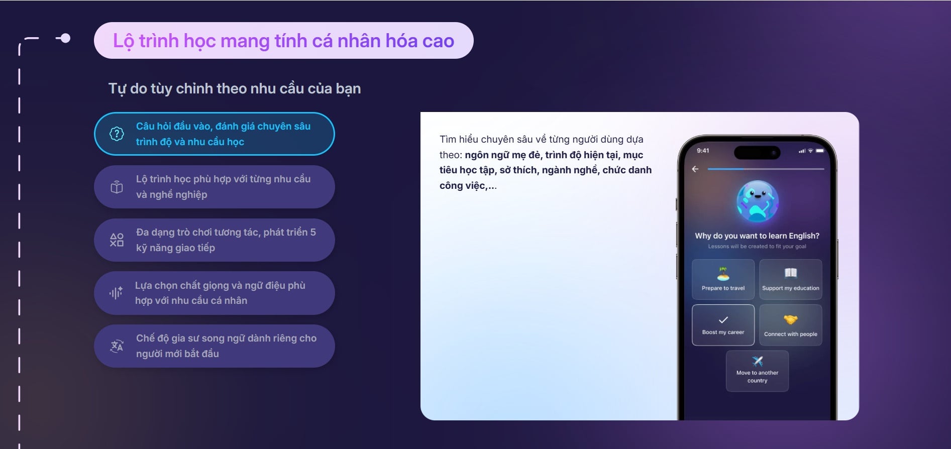 Gói elsa Premium trọn đời mang lộ trình cá nhân hóa cao