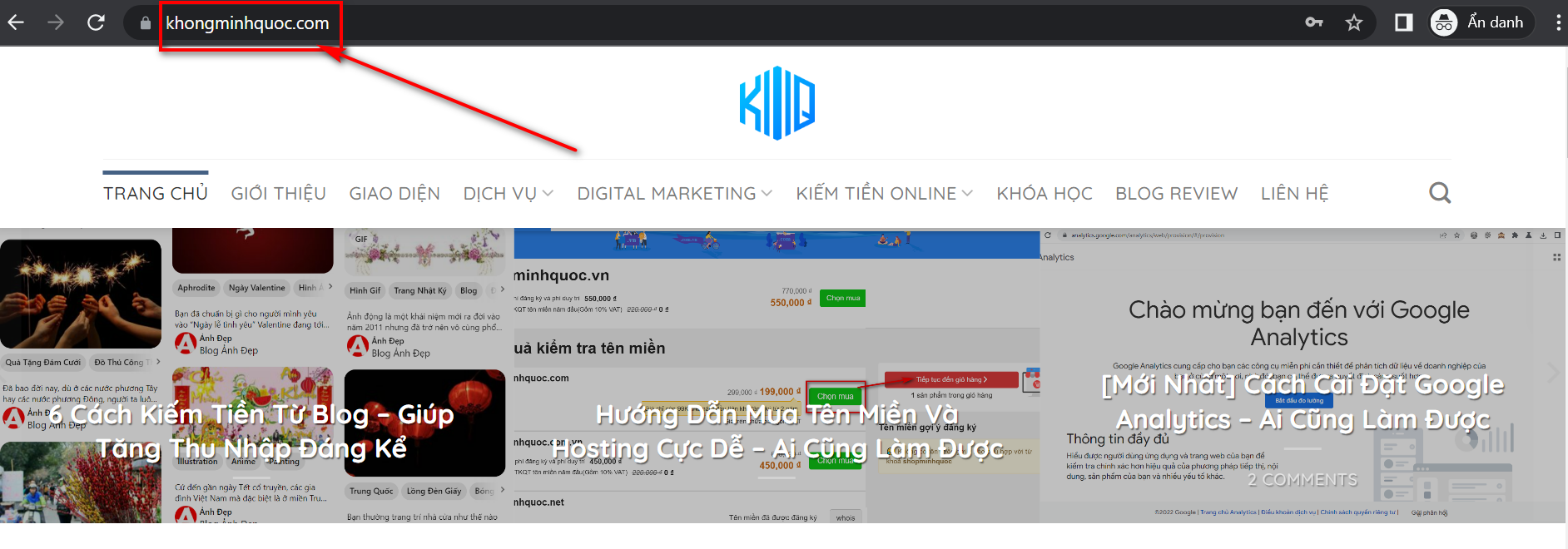 Tên miền Khổng Minh Quốc