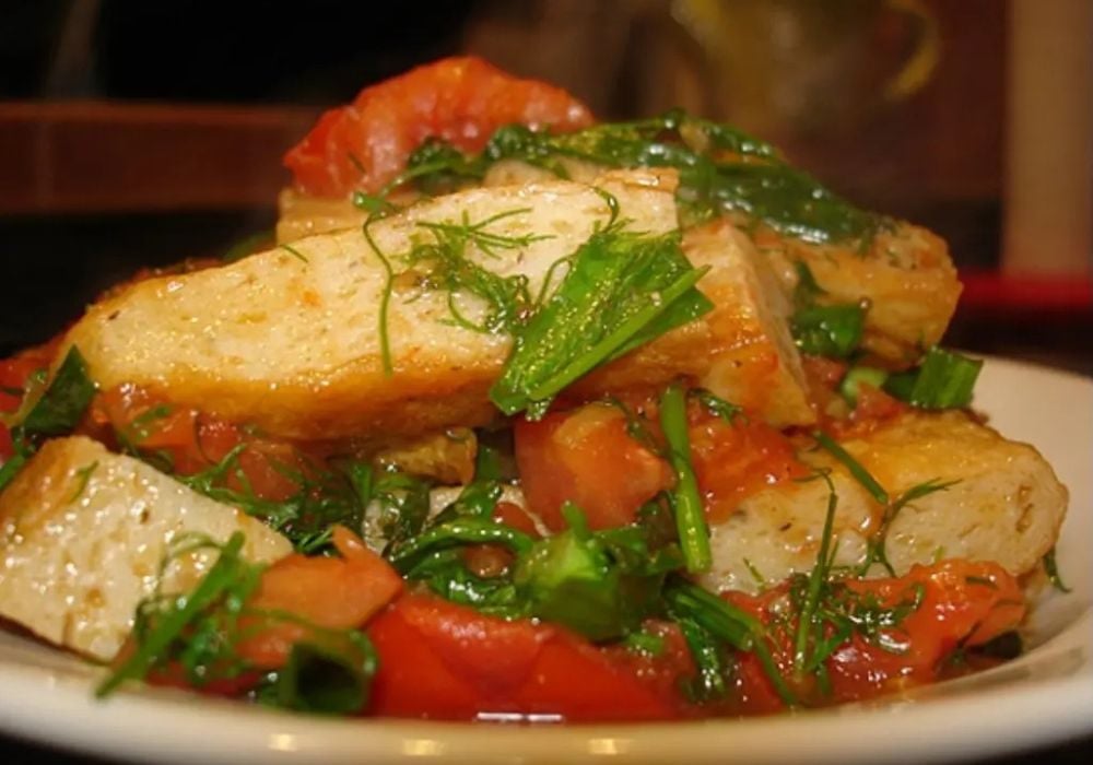 Chả cá sốt cà chua