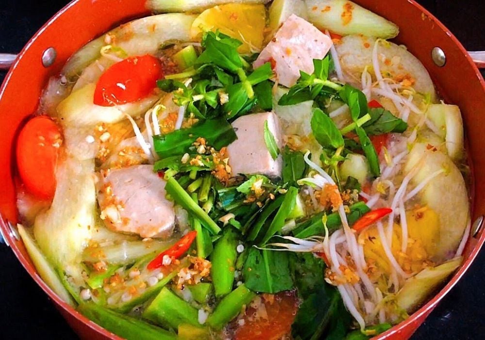 Canh chả cá