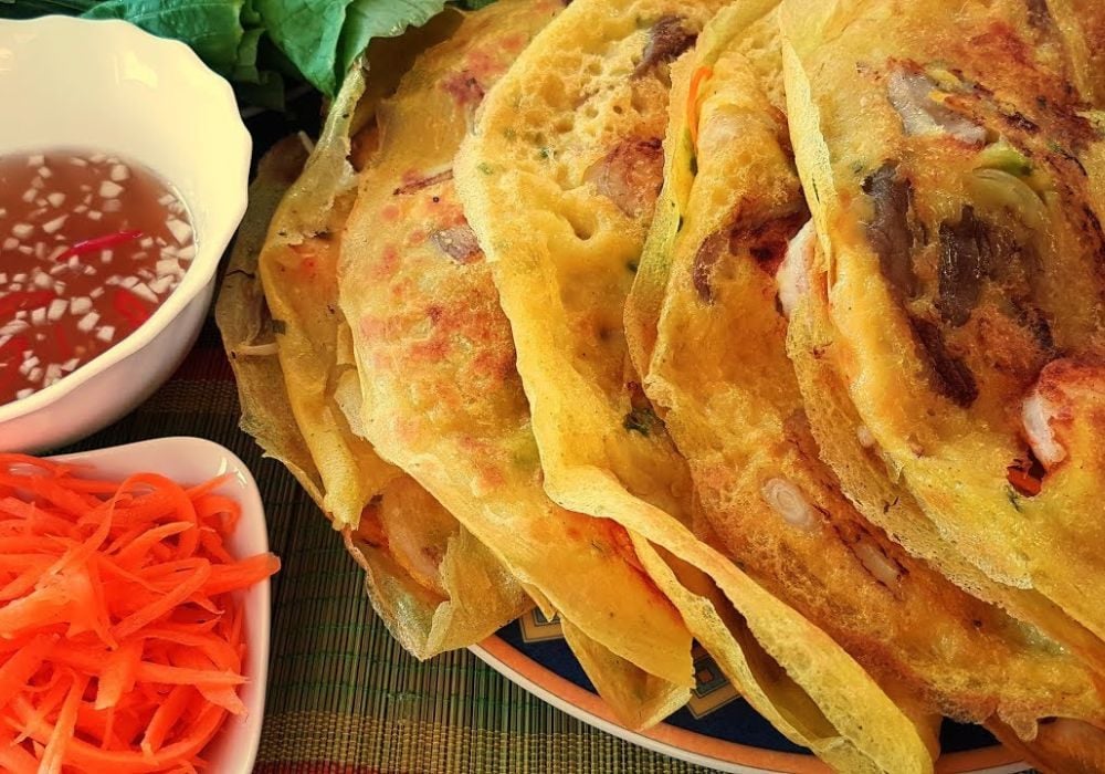 Bánh xèo tôm thịt