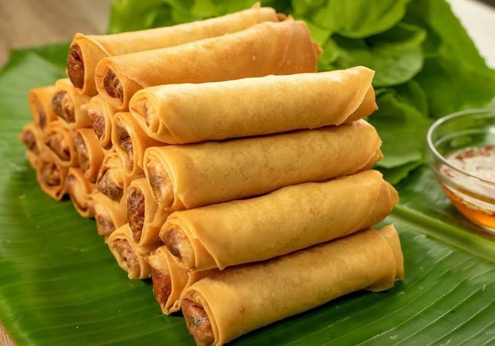 Chả giò nhân tôm