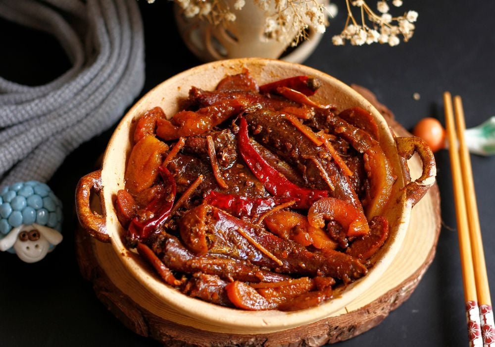 Cá kho tương hột