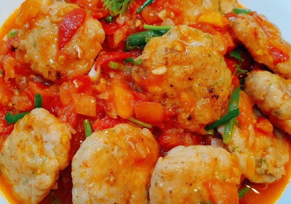 Chả cá thác lác sốt