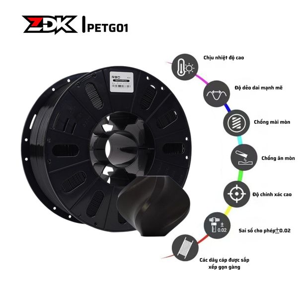 cuộn nhựa PETG in 3D số lượng lớn