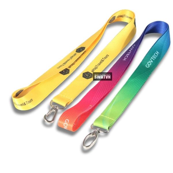 dây đeo thẻ in chuyển nhiệt