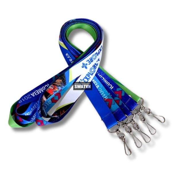 dây đeo thẻ in chuyển nhiệt