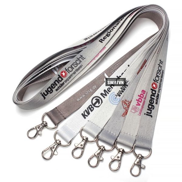 dây đeo thẻ in logo công ty