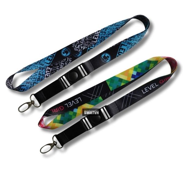 dây đeo thẻ in theo yêu cầu