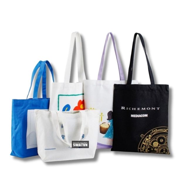 túi canvas in chữ