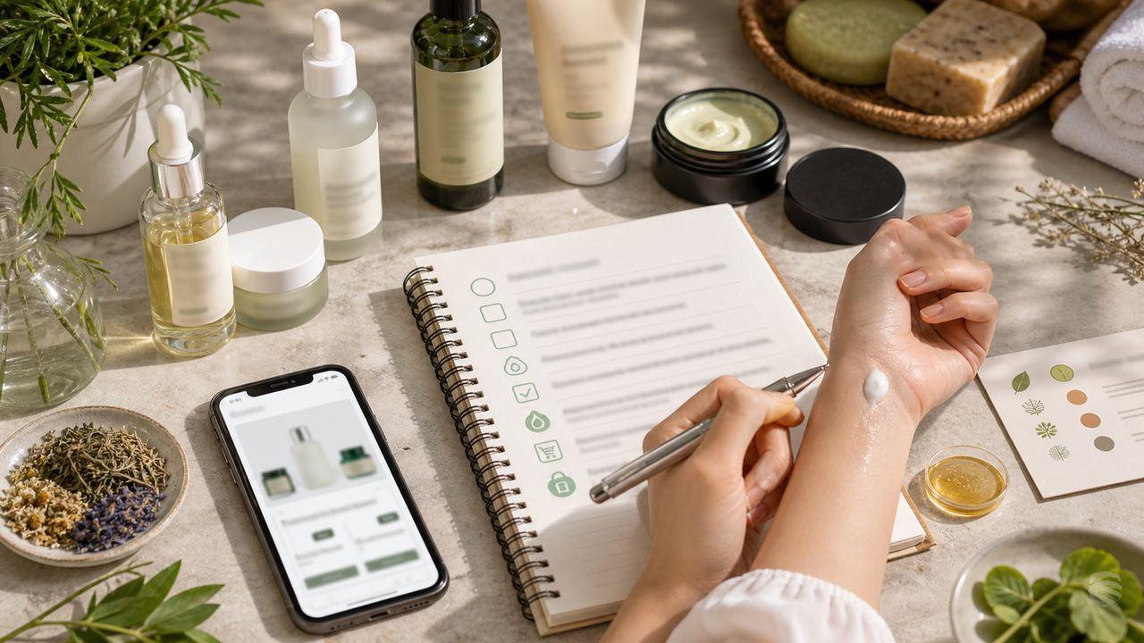 Checklist chọn mỹ phẩm thuần chay theo nhu cầu da và bảng thành phần