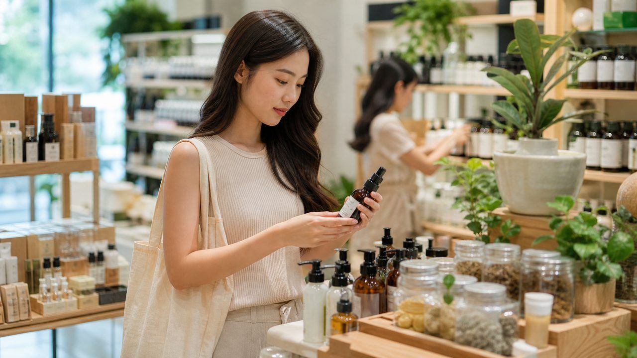 Người mua quan tâm đến mỹ phẩm thuần chay và nguồn gốc thành phần minh bạch