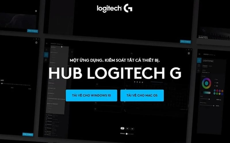 Logitech G HUB là phần mềm hỗ trợ quản lý các sản phẩm thuộc Logitech