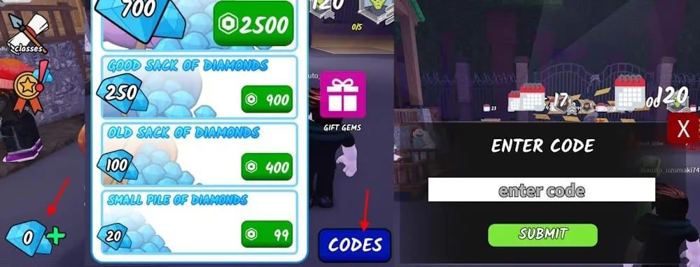 Hướng dẫn chi tiết cách nhập code 99 Nights In The Forest 2025