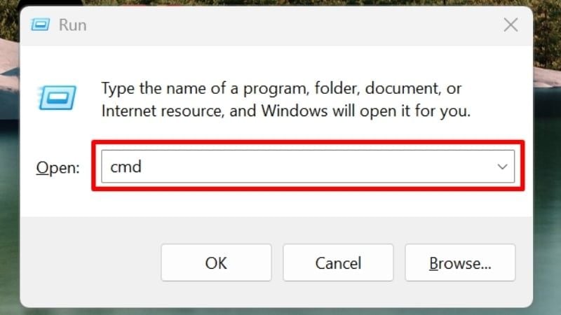 Sử dụng lệnh Systeminfo trong Command Prompt