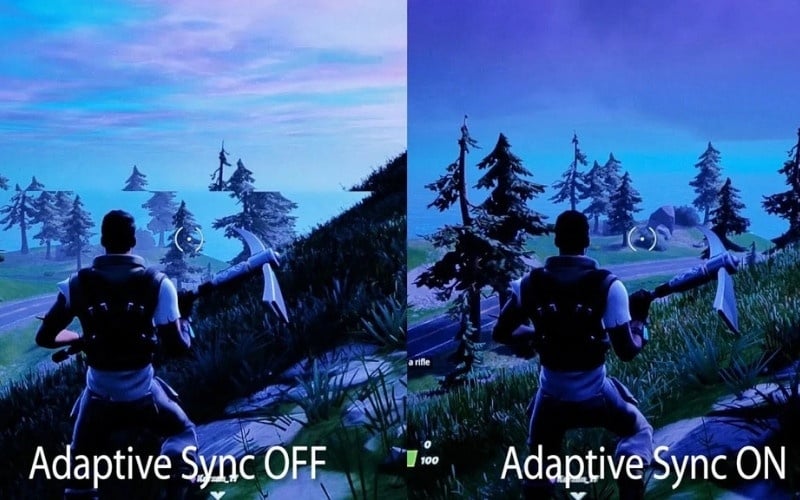 Adaptive Sync cho phép màn hình điều chỉnh tần số quét linh hoạt theo thời gian thực