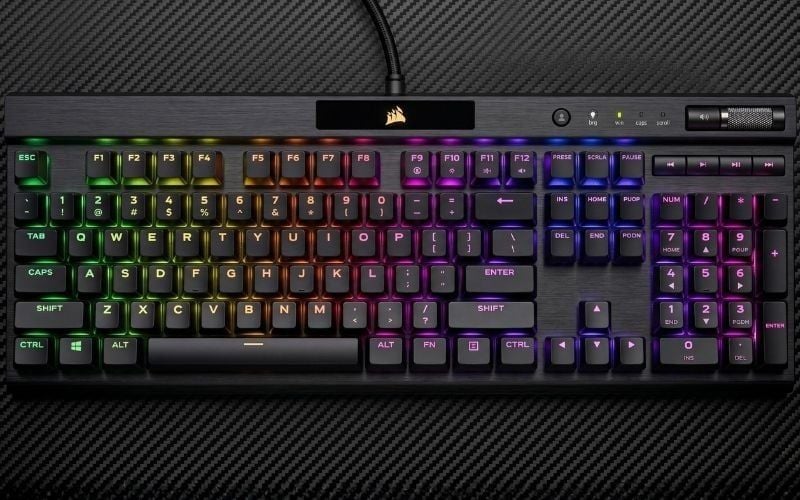 Bàn phím LED RGB giúp dễ nhìn phím, tùy biến ánh sáng và đồng bộ setup