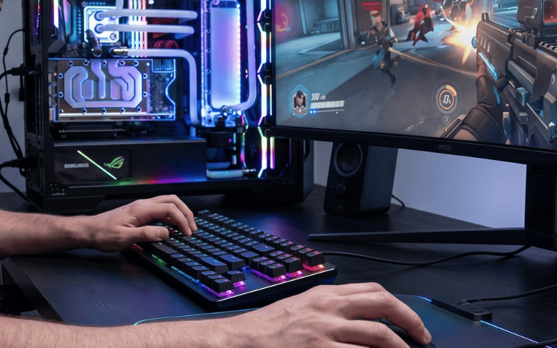 RGB hỗ trợ game thủ nhận diện phím và nâng cao trải nghiệm thị giác