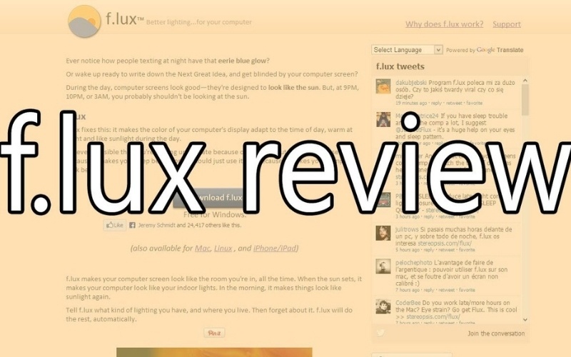 Sử dụng phần mềm của bên thứ ba để lọc ánh sáng xanh