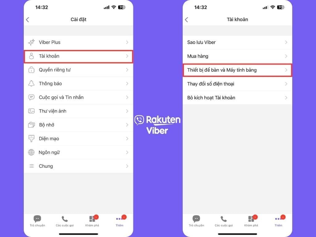Cách đăng xuất Viber trên máy tính bằng điện thoại từ xa - GEARVN