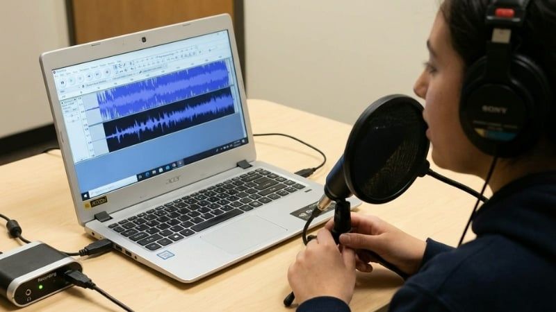 Sử dụng Microphone rời chuyên dụng